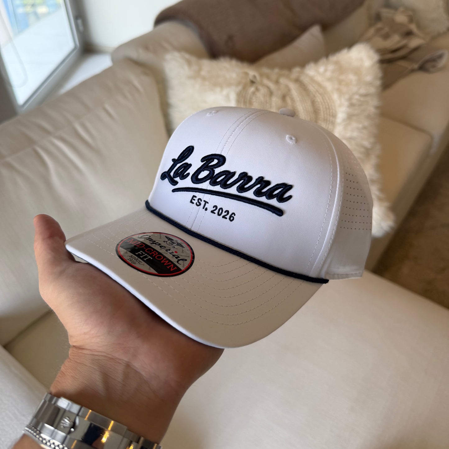 Gorra La Barra Blanca